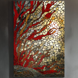 Blazewood - Print on Canvas - Made in Australia