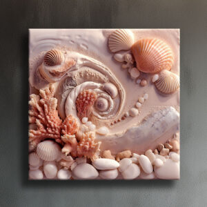 Shell Reverie No. 2 - Seashells - Print on Canvas - Made in Australia